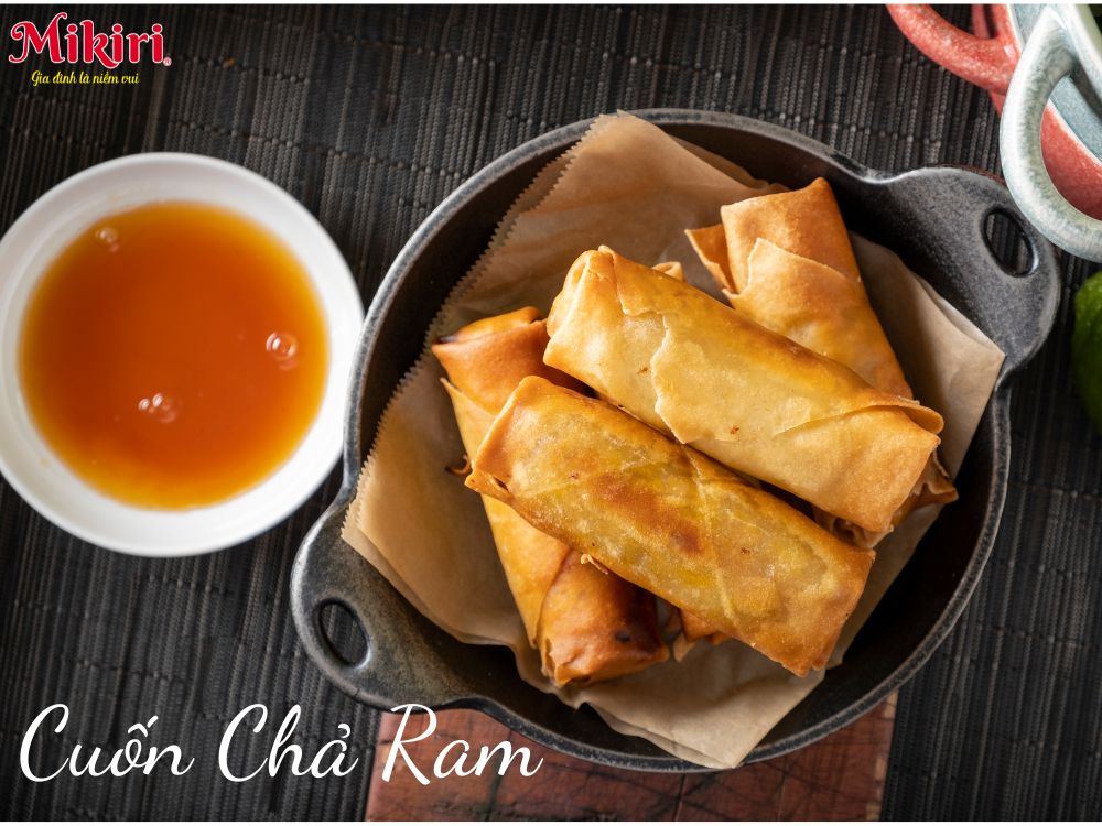 Cuốn chả ram - Món ăn truyền thống của người Việt Cuon-cha-ram