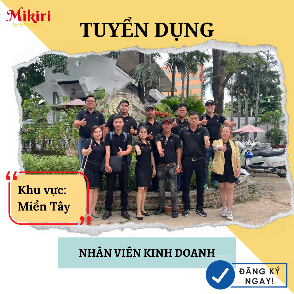 Tuyển Dụng Nhân Viên Kinh Doanh Miền Tây