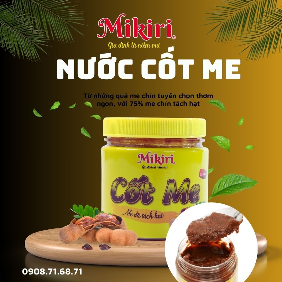 Bánh tráng nướng ruốc - Món bánh đậm đà vị ruốc từ Mikiri Nuoc-cot-me-bfdb1d0e-8526-4da8-8107-0ade2b1ae100