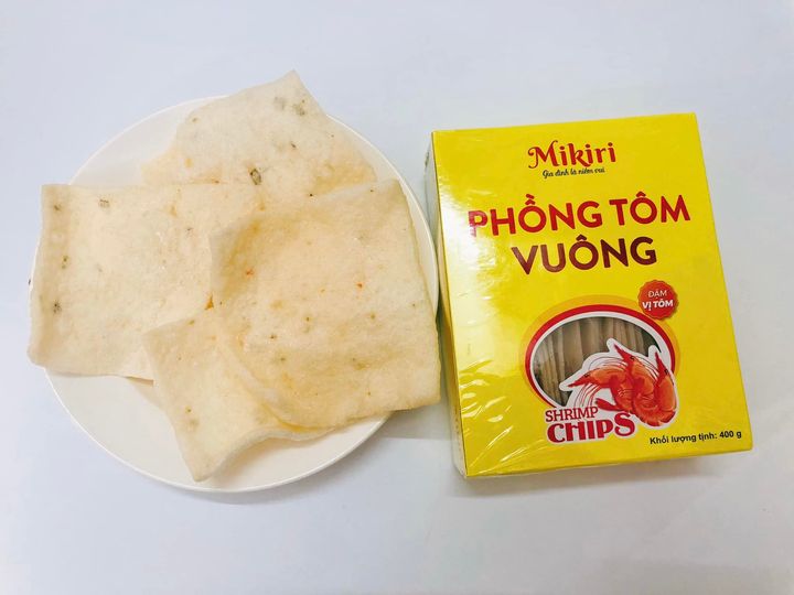 Phồng tôm vuông Mikiri