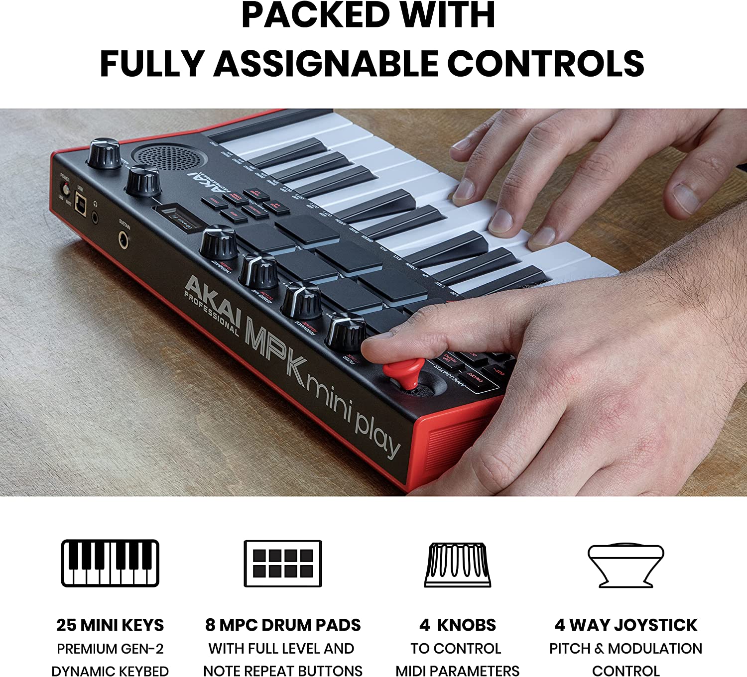 Akai MPK Mini Play MK3 hàng nhập khẩu chính hãng