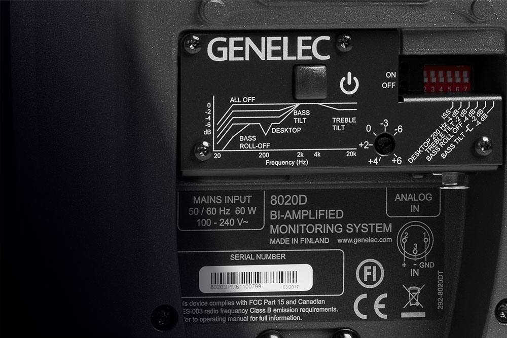 Genelec 8020D Studio Monitor hàng nhập khẩu chính hãng