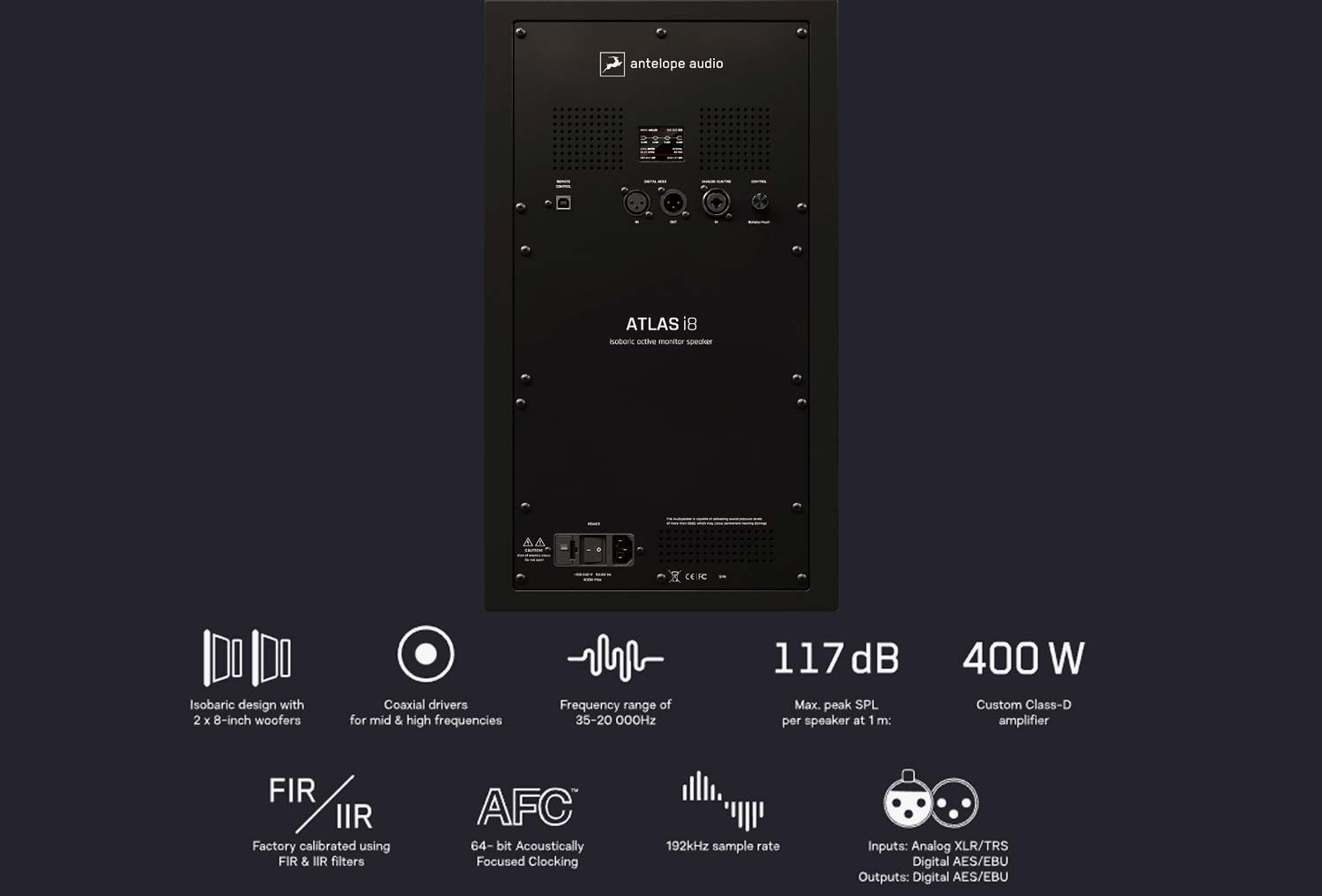 loa kiểm âm Antelope Audio Atlas i8 | Trả góp online 0%