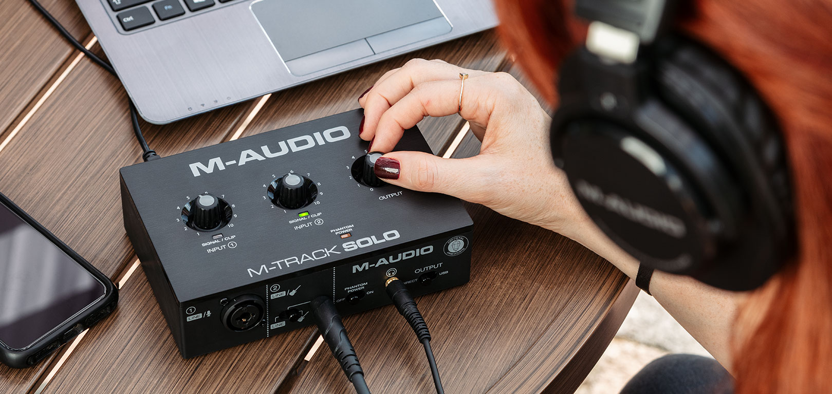 M-Audio M-Track Solo Audio Interface hàng nhập khẩu chính hãng