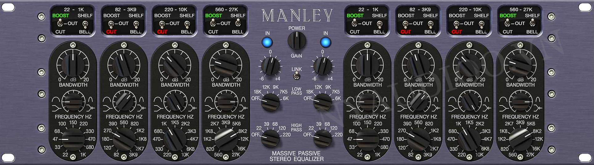Manley Massive Passive Stereo Tube EQ giá tốt hàng chính hãng