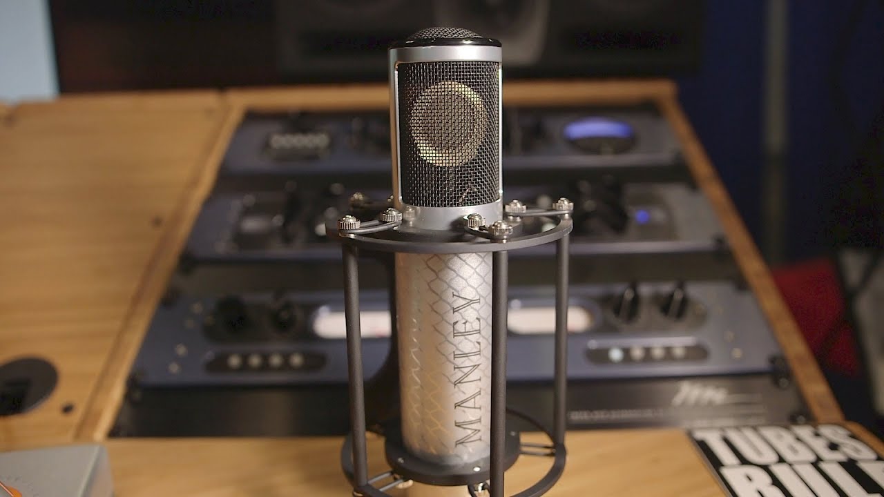 Micro thu âm Manley Reference Silver Microphone hàng chính hãng