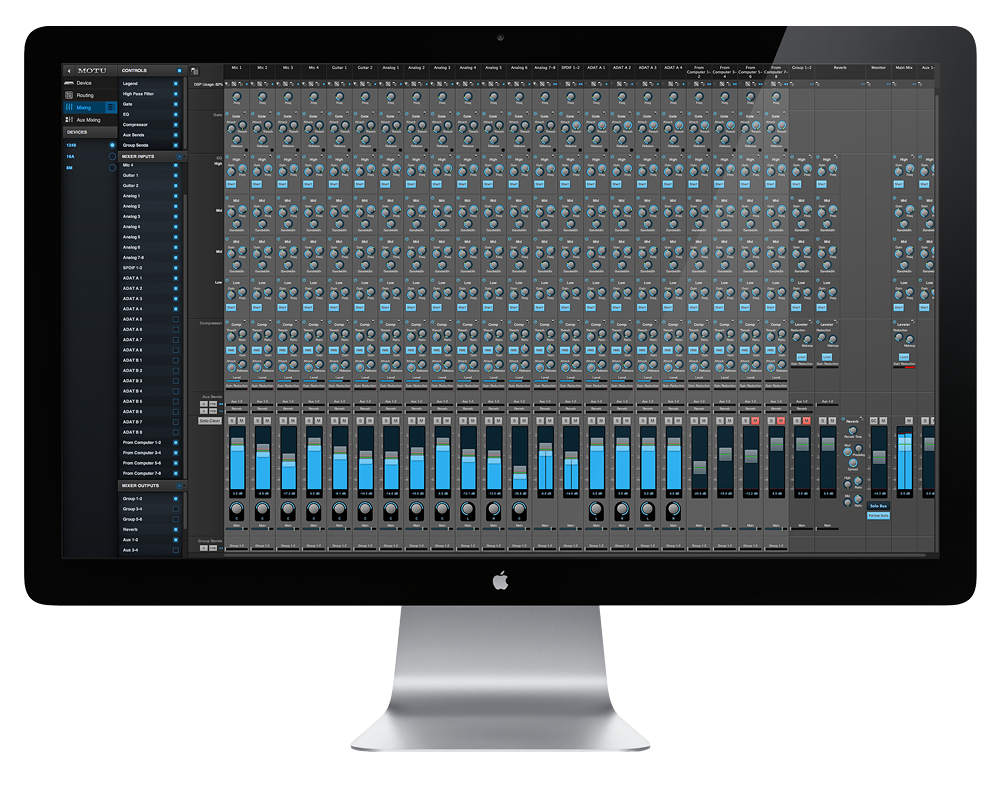 MOTU Stage-B16 Stage Box / Digital Mixer hàng nhập khẩu chính hãng