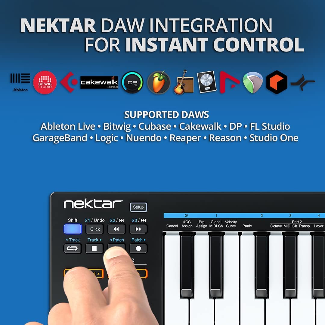 Nektar Impact GX Mini | Midi Controller giá rẻ hàng phân phối chính hãng