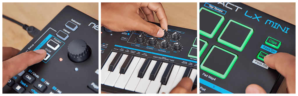 Nektar Impact LX Mini 25-key Keyboard Controller hàng nhập khẩu chính hãng