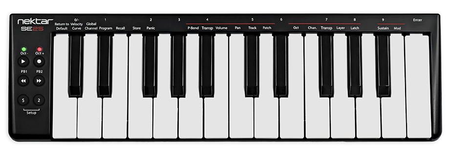 Nektar SE25 keyboard Controller hàng nhập khẩu chính hãng