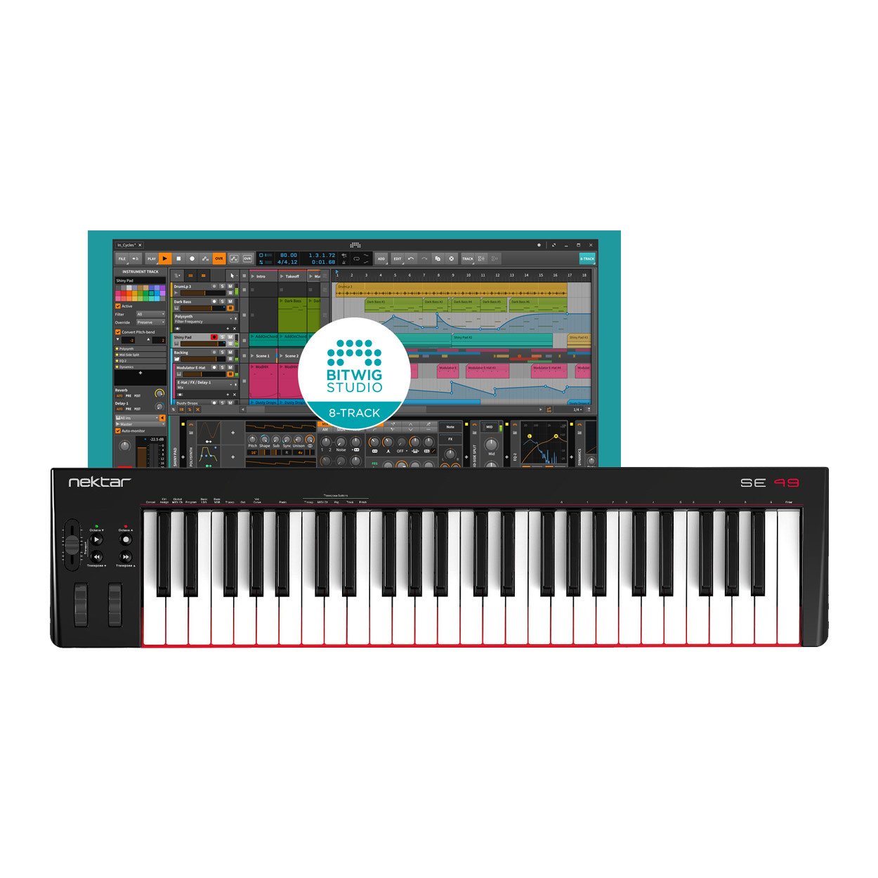 Nektar SE49 Midi Controller hàng nhập khẩu chính hãng