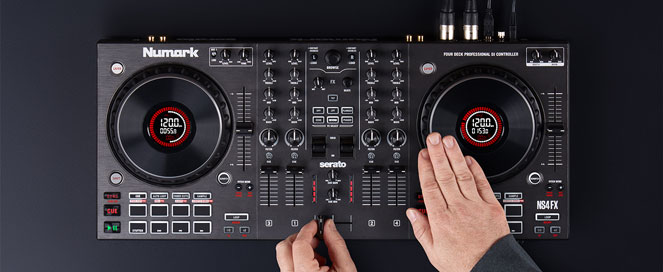 Bàn DJ Numark NS4FX | Trả góp online qua CMND | Lãi suất 0%  