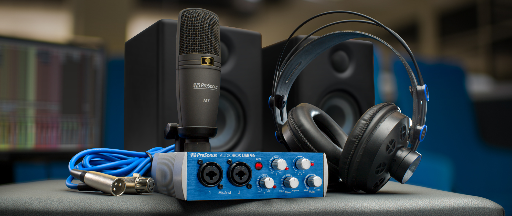 Presonus Audiobox Studio Ultimate BUNDLE hàng nhập khẩu chính hãng
