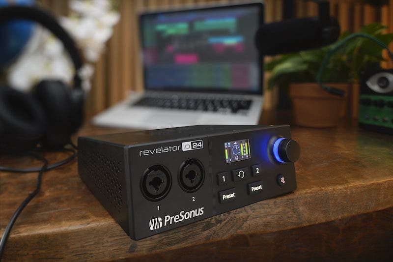 PreSonus Revelator io24 |  Audio Interface cho Streaming giá rè