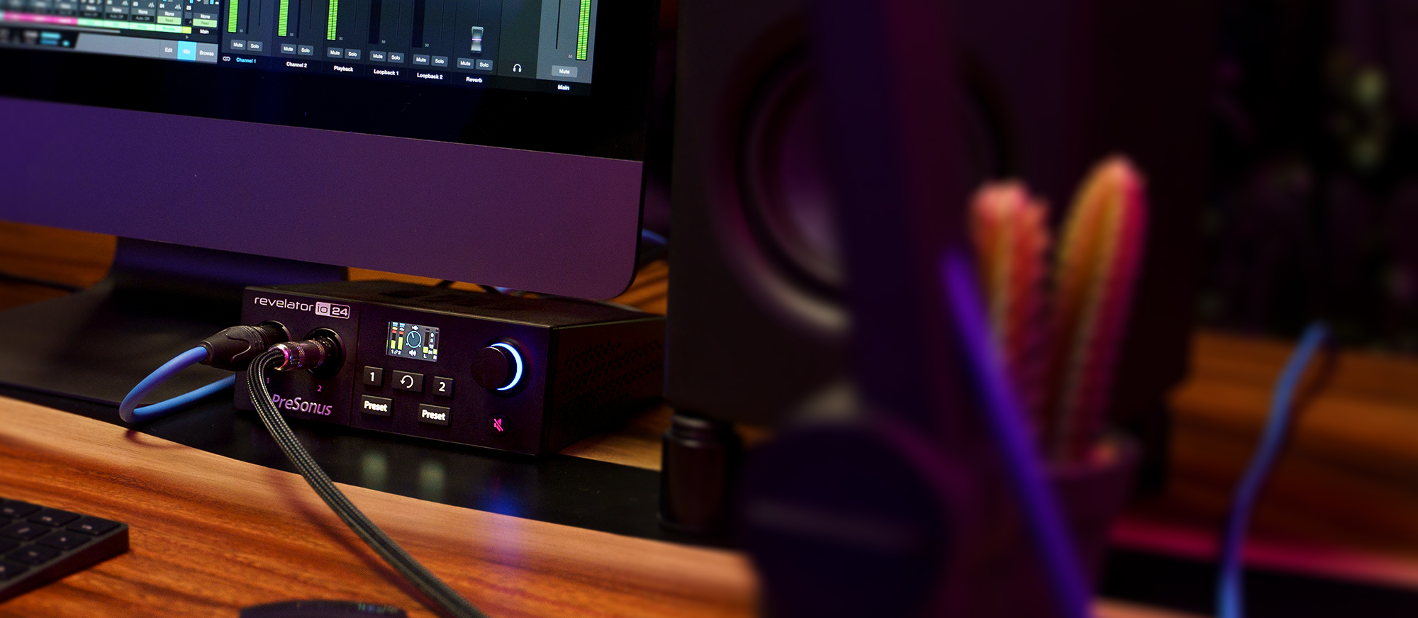 PreSonus Revelator io24 |  Audio Interface cho Streamer giá rè