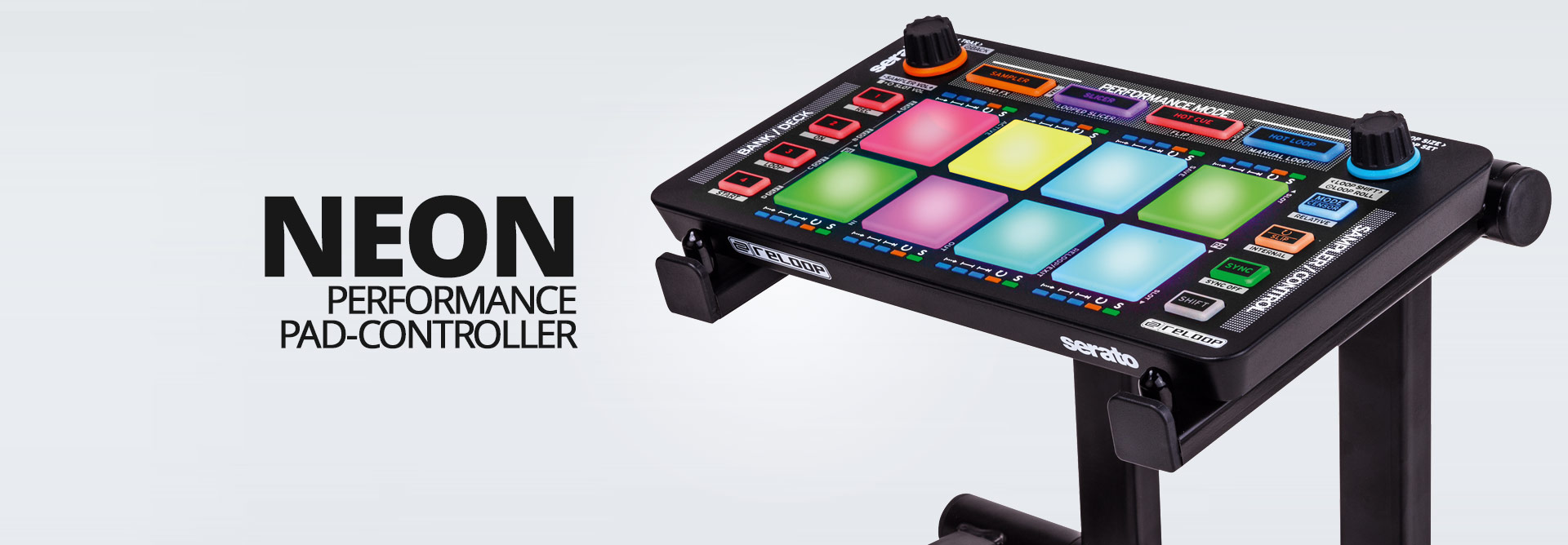 Reloop Neon Pad Controller hàng nhập khẩu chính hãng