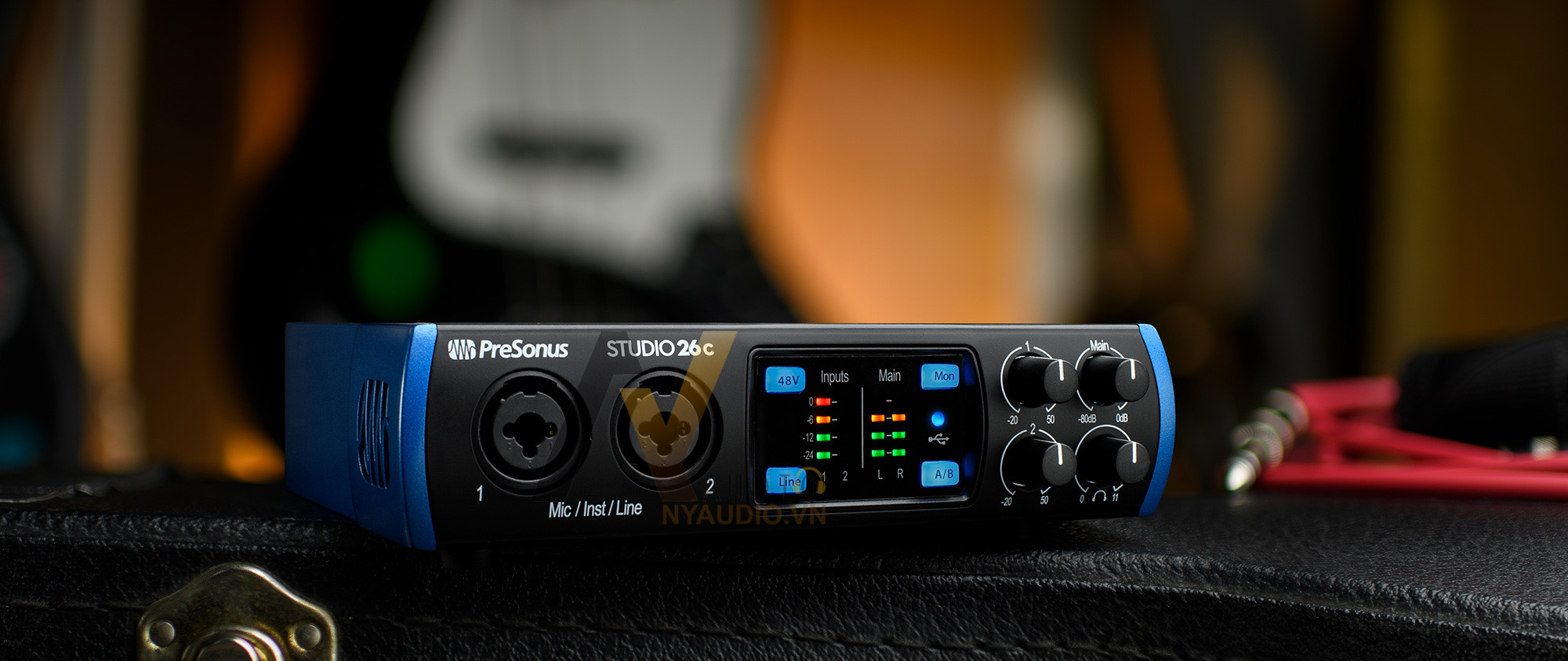 PreSonus Studio 26C Audio interface Mix nhạc Siêu Chuẩn