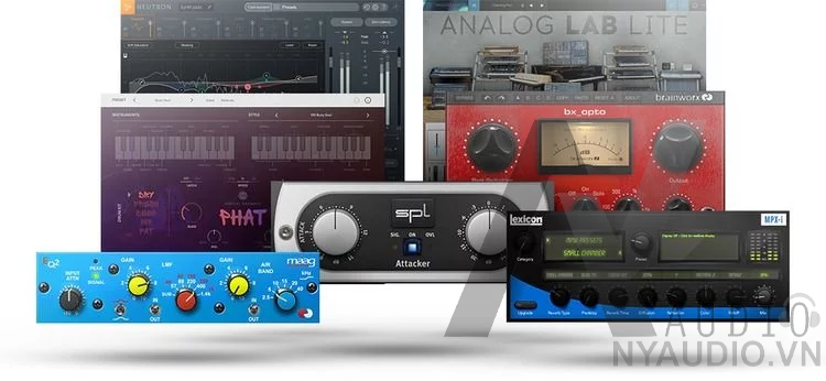 Phần mềm được tặng kèm PreSonus Studio 26C Audio interface