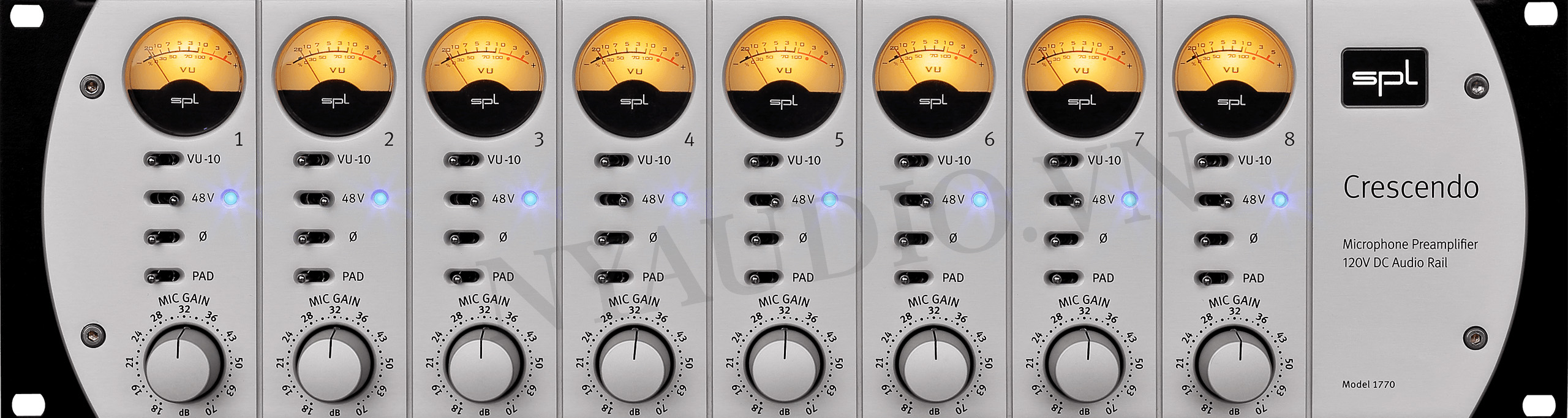 SPL Crescendo Preamp cho Micro | 8 Channel giá rẻ hàng chính hãng