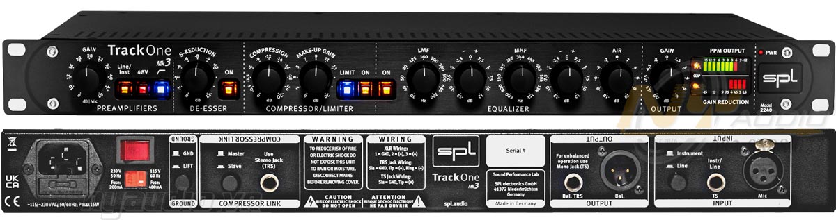 SPL Track One Mk3 | Channel Strip | Trả góp 0%