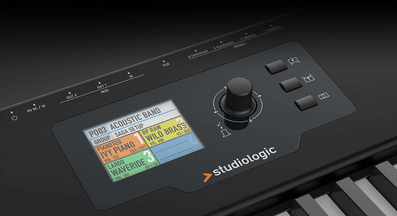 Studiologic SL88 Studio MIdi Controller  hàng nhập khẩu chính hãng