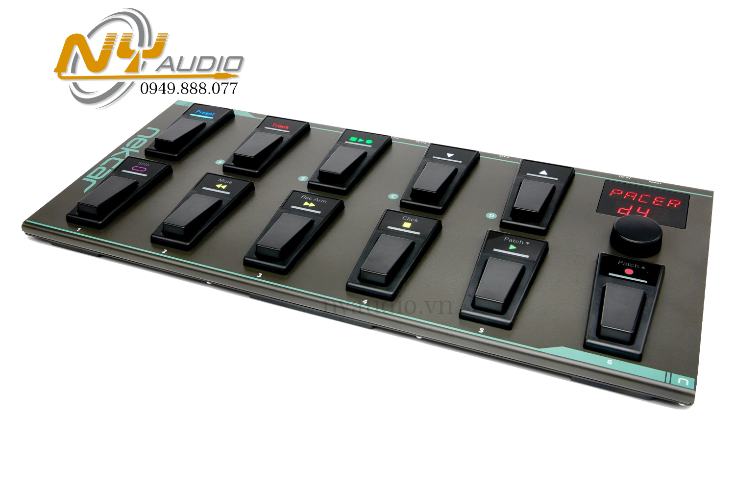 Nektar Pacer MIDI Foot Control Surface hàng nhập khẩu chính hãng
