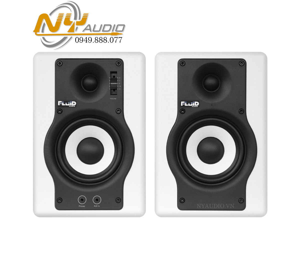 Loa kiểm âm Fluid Audio F4 | Loa 2-Way giá rẻ hàng chính hãng