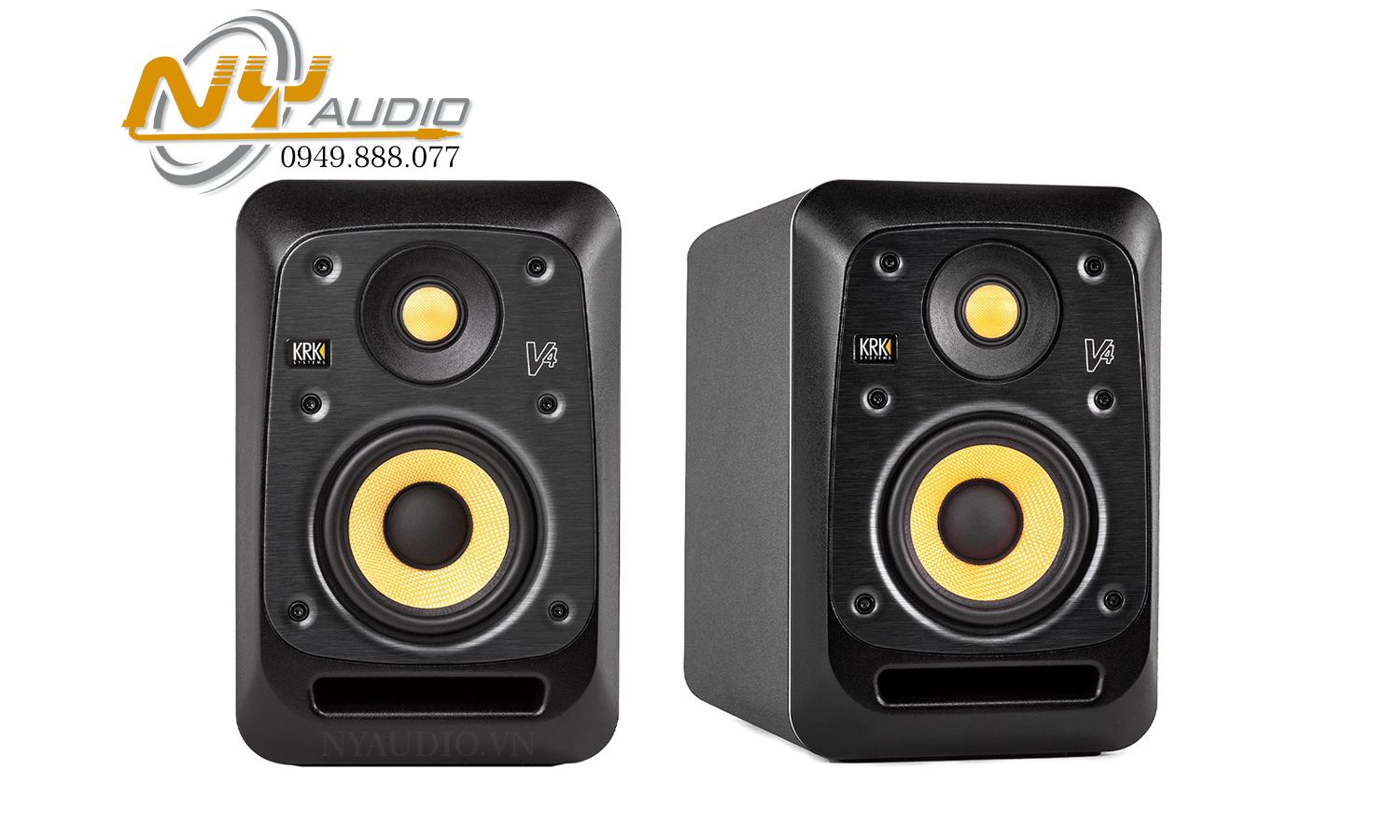 Loa kiểm âm KRK Rokit V4 S4 | 2-Way Monitor 4 inch