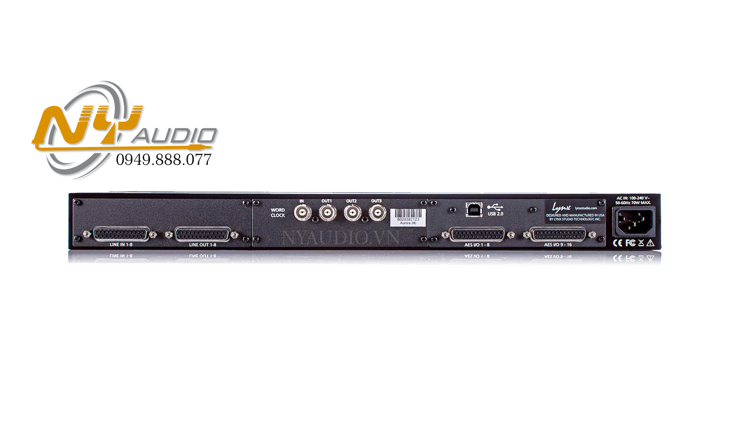 Lynx Studio Aurora(ⁿ) 8 USB | Bộ chuyển đổi AD/DA giá tốt nhất tại HCM