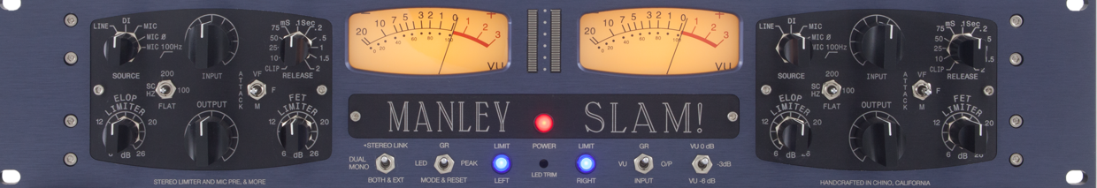 Manley SLAM! Preamp Micro | 2 Channel có Limiter giá tốt cam kết hàng chính hãng