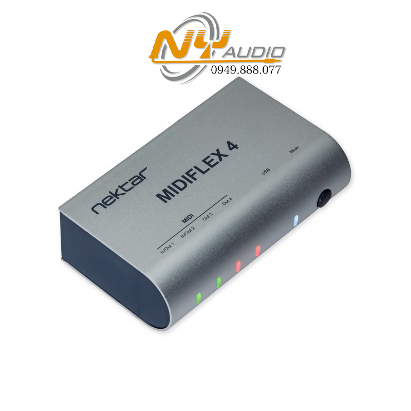 Cổng giao tiếp MIDI Interface Nektar MIDIFLEX4 chuyển đổi Midi sang USB máy tính