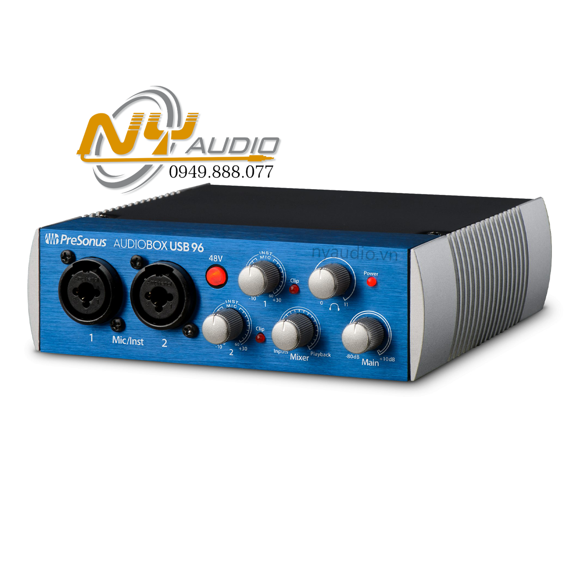 Sound card thu âm PreSonus Audiobox USB 96 Audio Interface