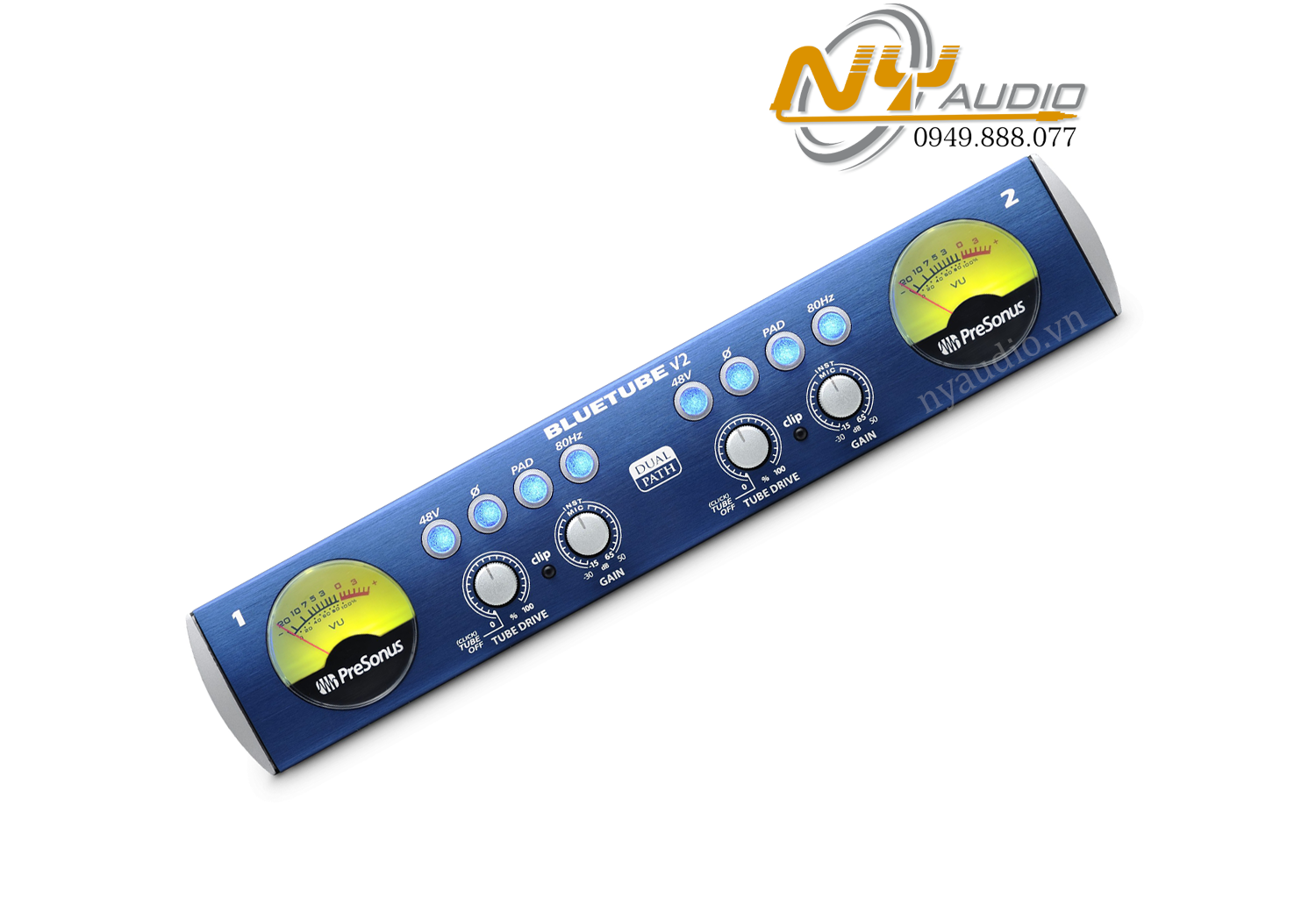 PreSonus Bluetube DPV2 Preamp Studio hàng nhập khẩu chính hãng