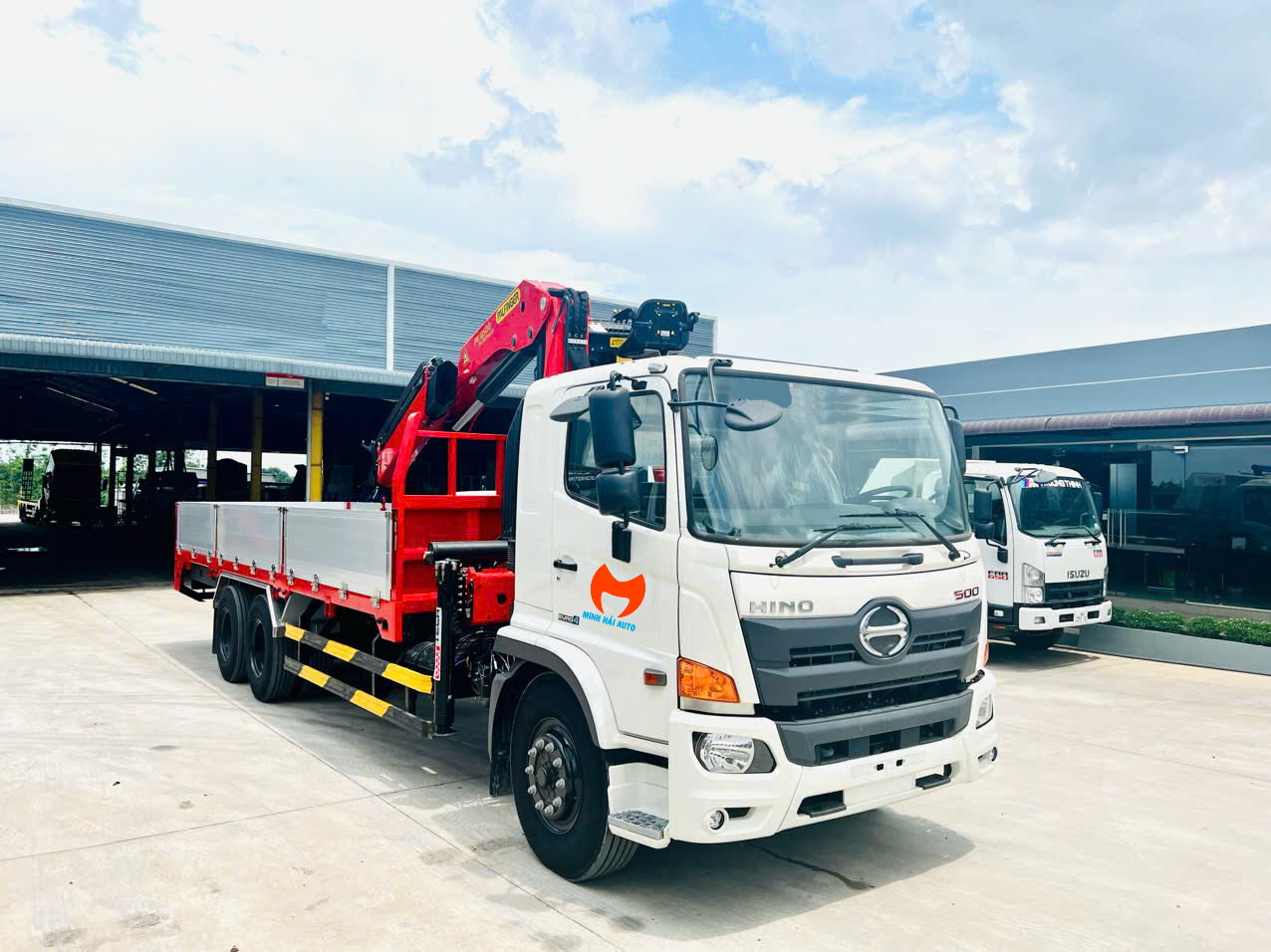 Hino FM gắn PK 18500C- 1