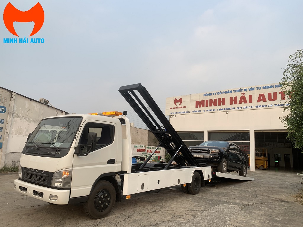 Bán xe cứu hộ sàn trượt Fuso 2.8 tấn