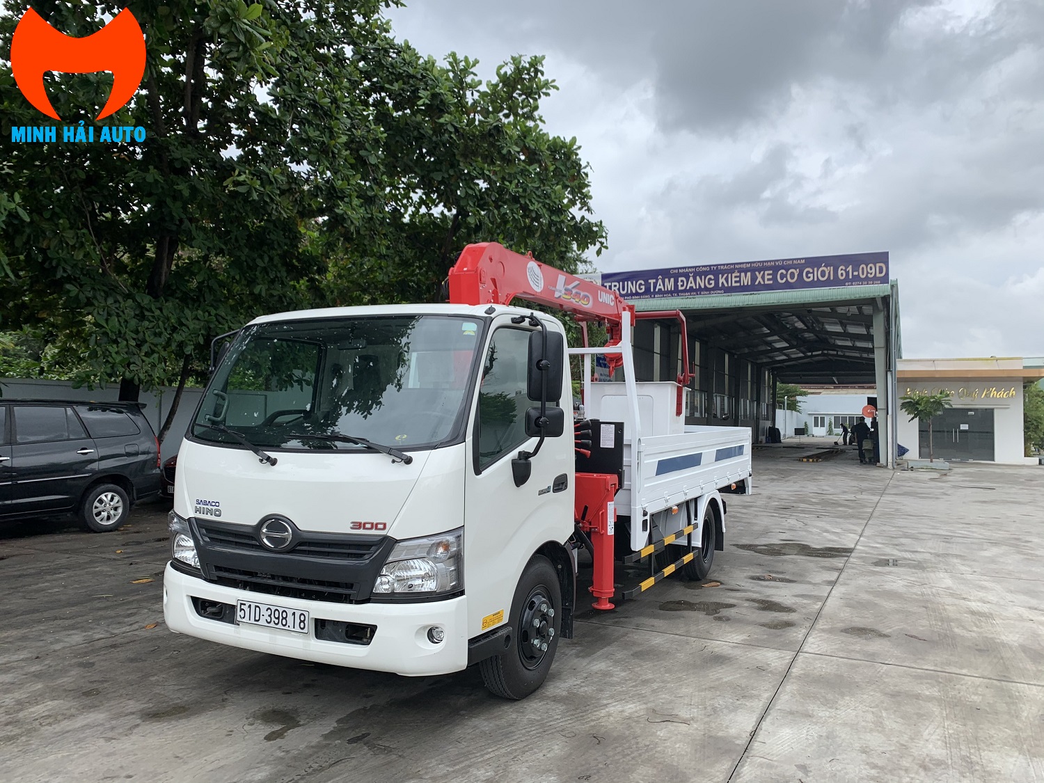 Xe cẩu nâng người 12m Hino XZU720 Unic 344K-2