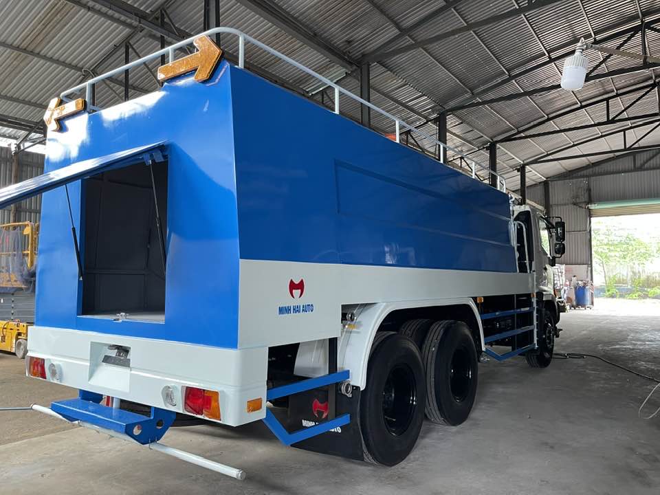 MINH HAI AUTO's water tank truck: environmental sustainability