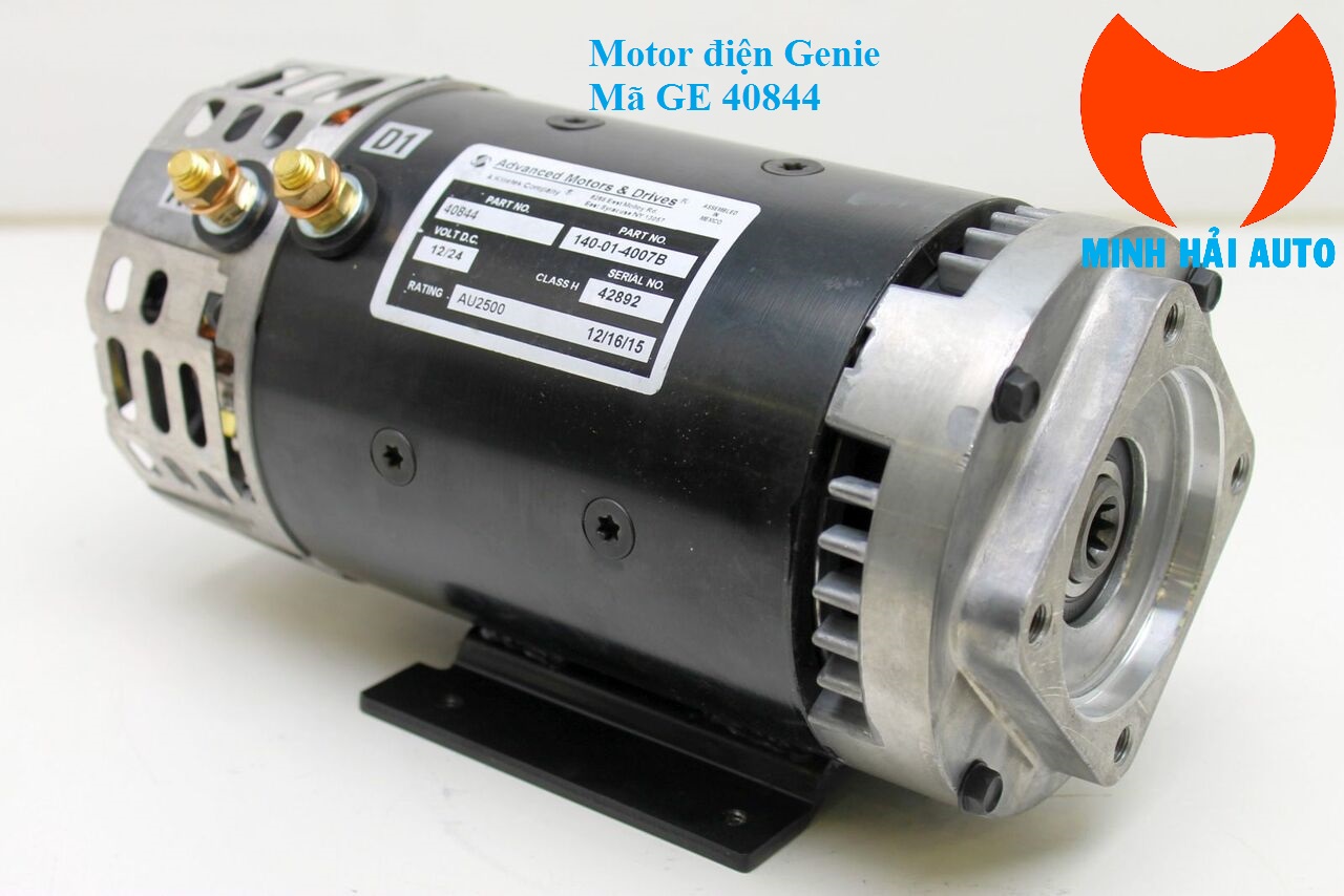 Motor điện xe Genie GS1392 2646 2632 3246 mã GE 40844