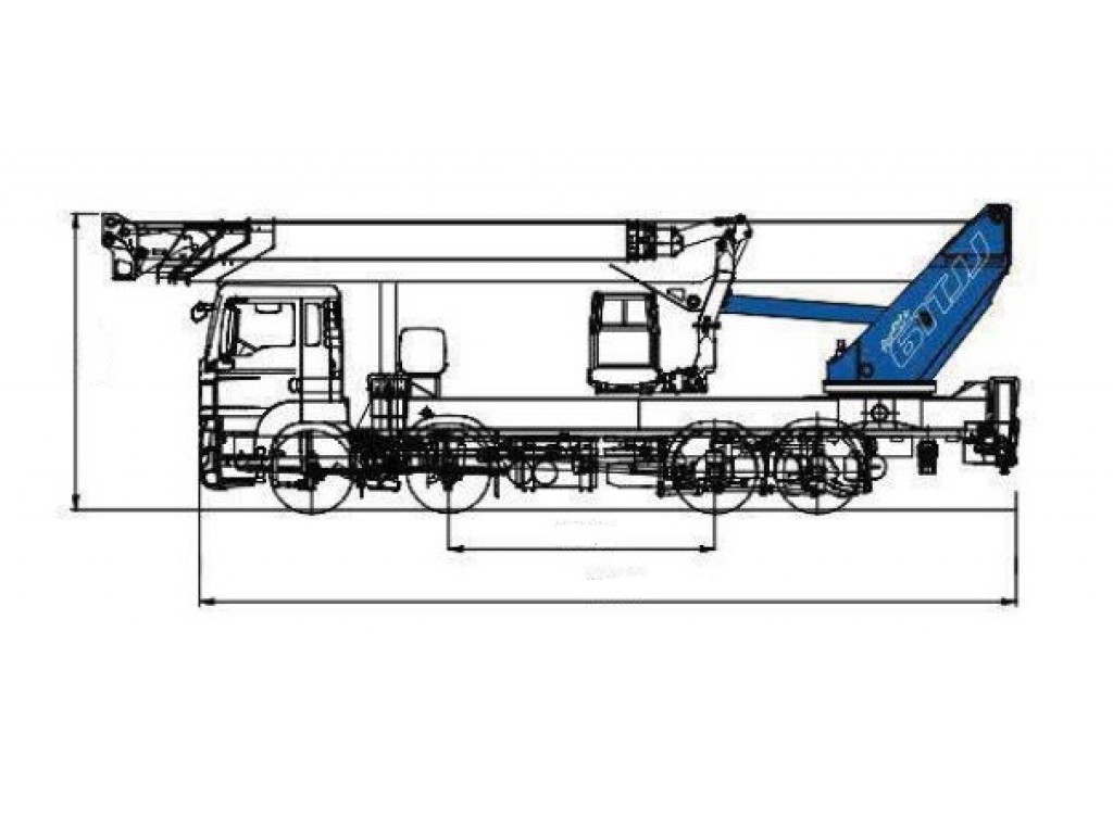 Xe ô tô nâng người 61m Socage 61TJJ ô tô cần ống lồng jib phụ- 02