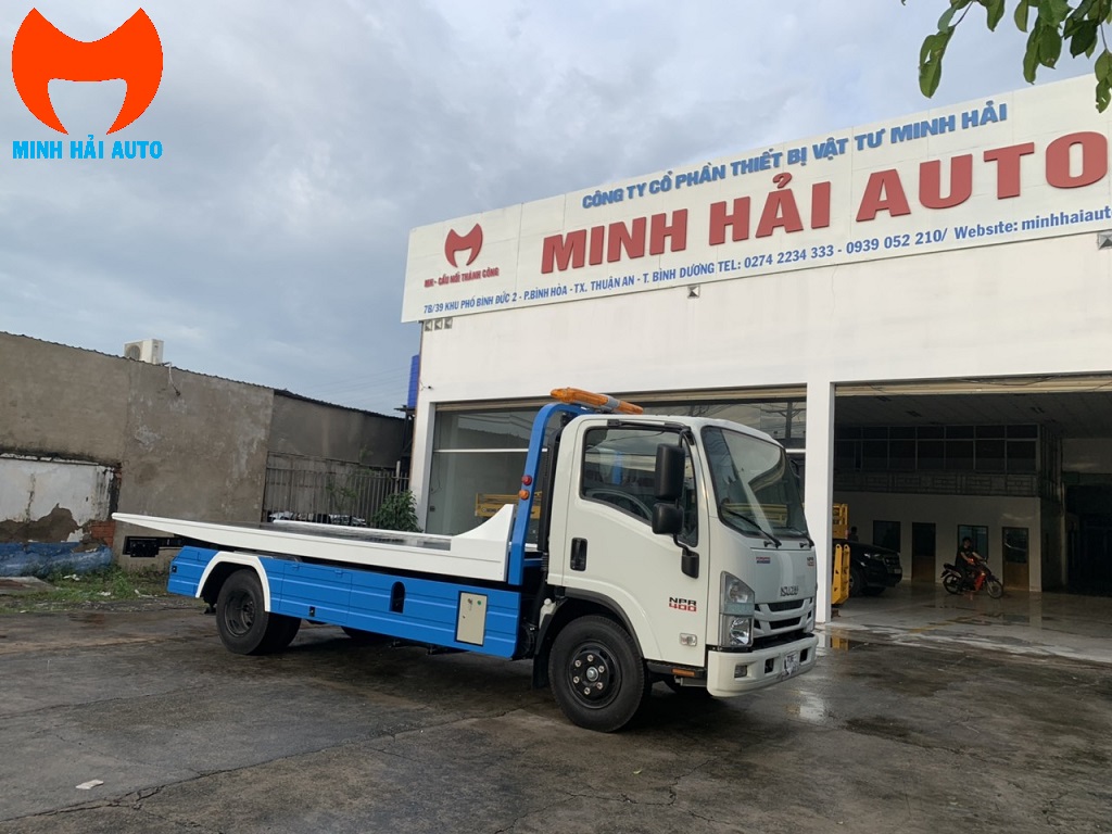 Bán xe cứu hộ Isuzu 2.5 tấn sàn trượt sát đất