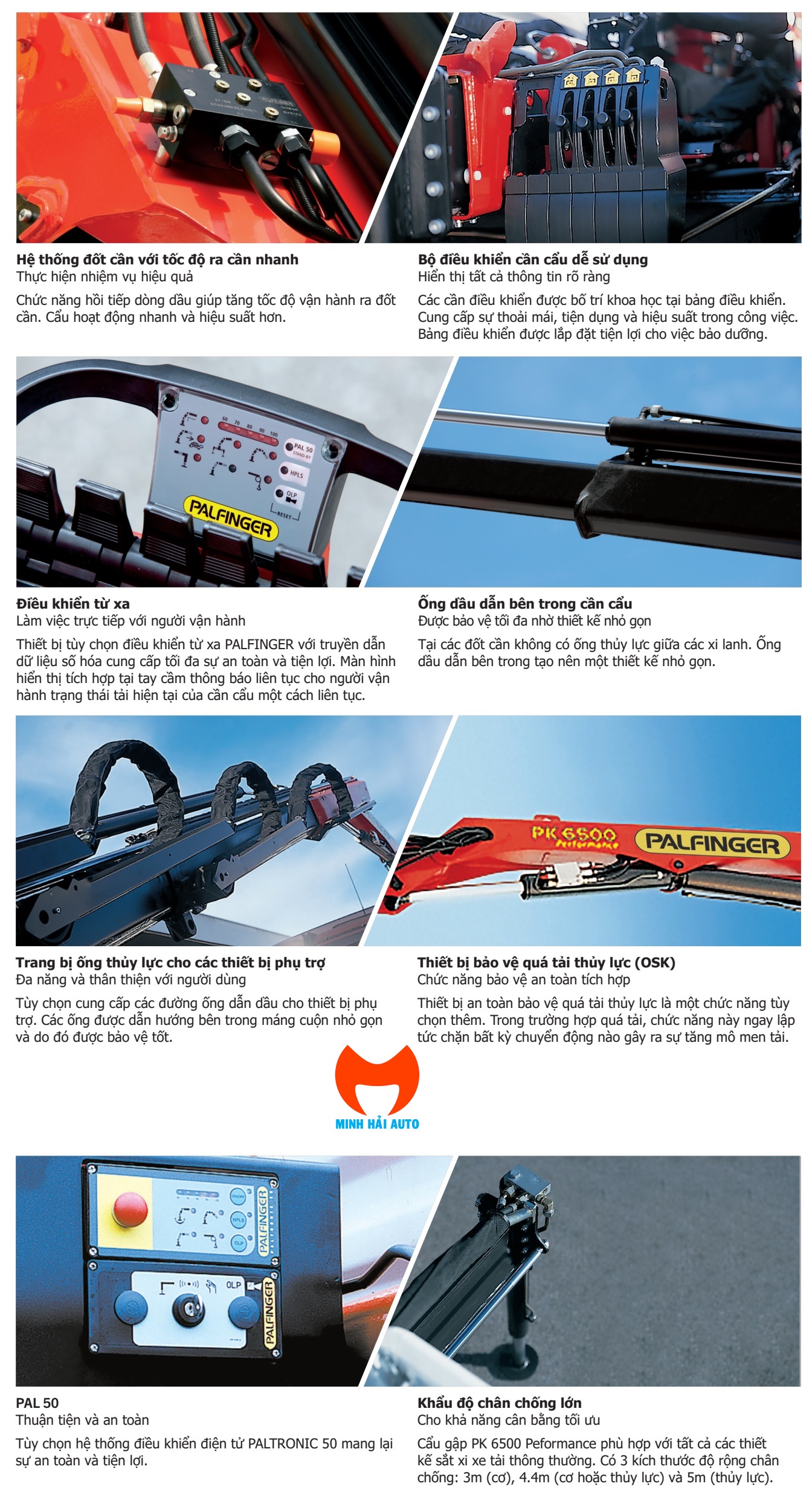 Cau gap 3 tan Palfinger PK6500- 8 ưu điểm