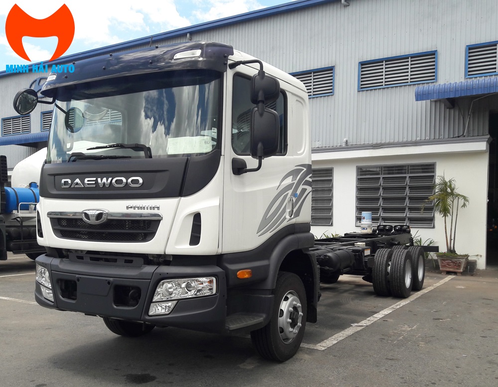 Xe Daewoo 3 chân chassis