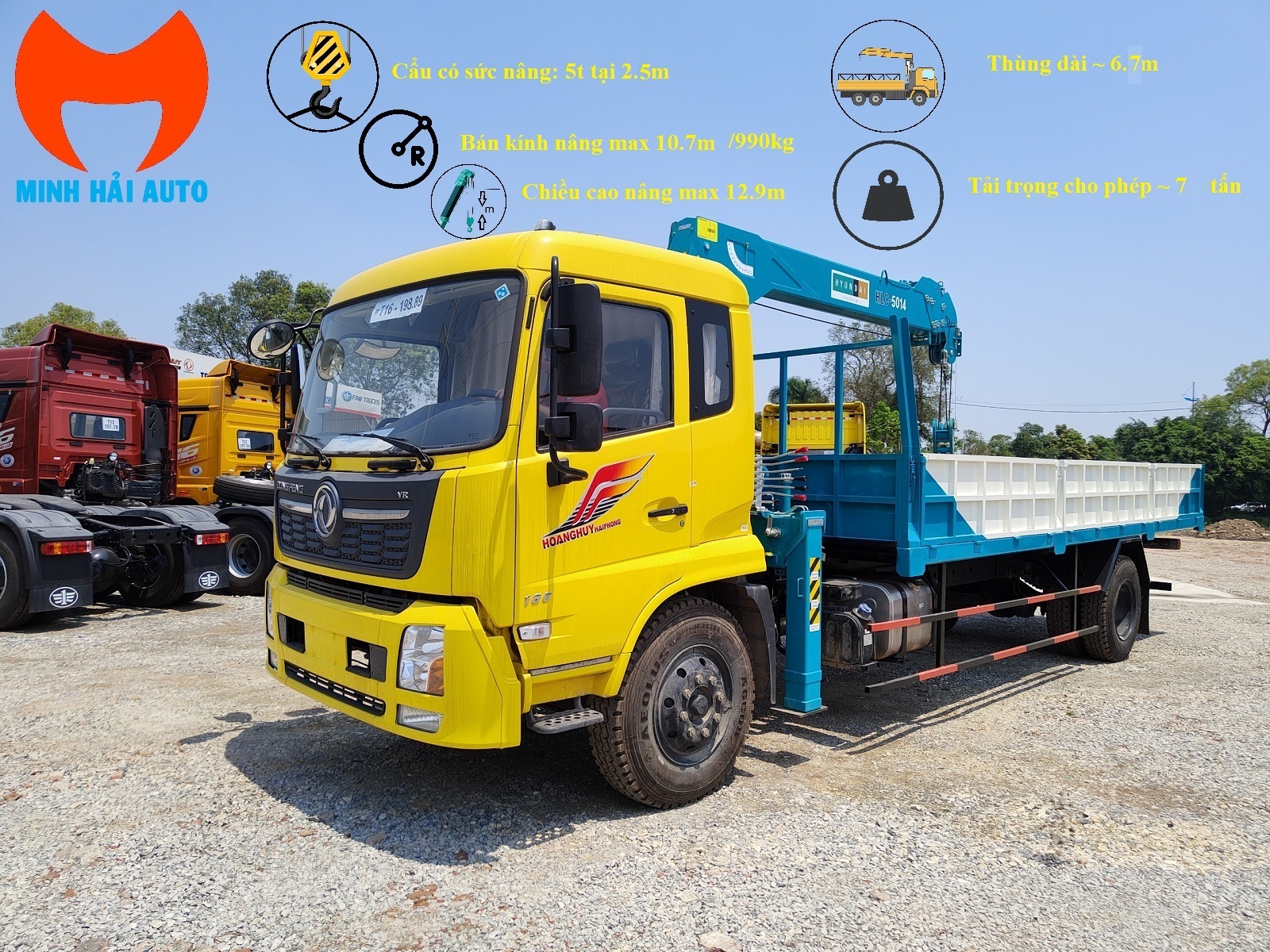 Dongfeng gan cau Hyundai Everdigm 5 tan