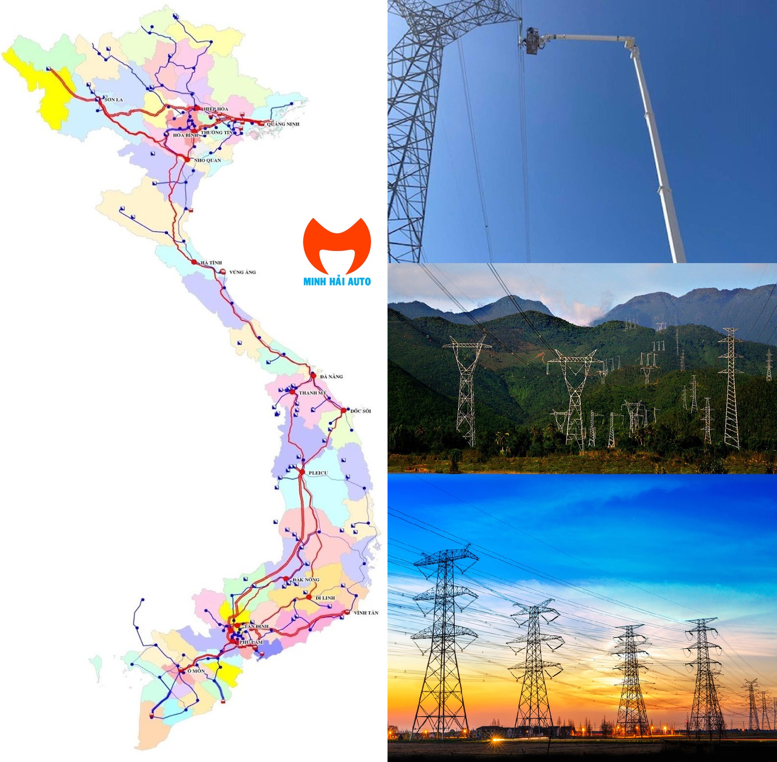 Đường dây 500kV nguộn mạch năng lượng quốc gia