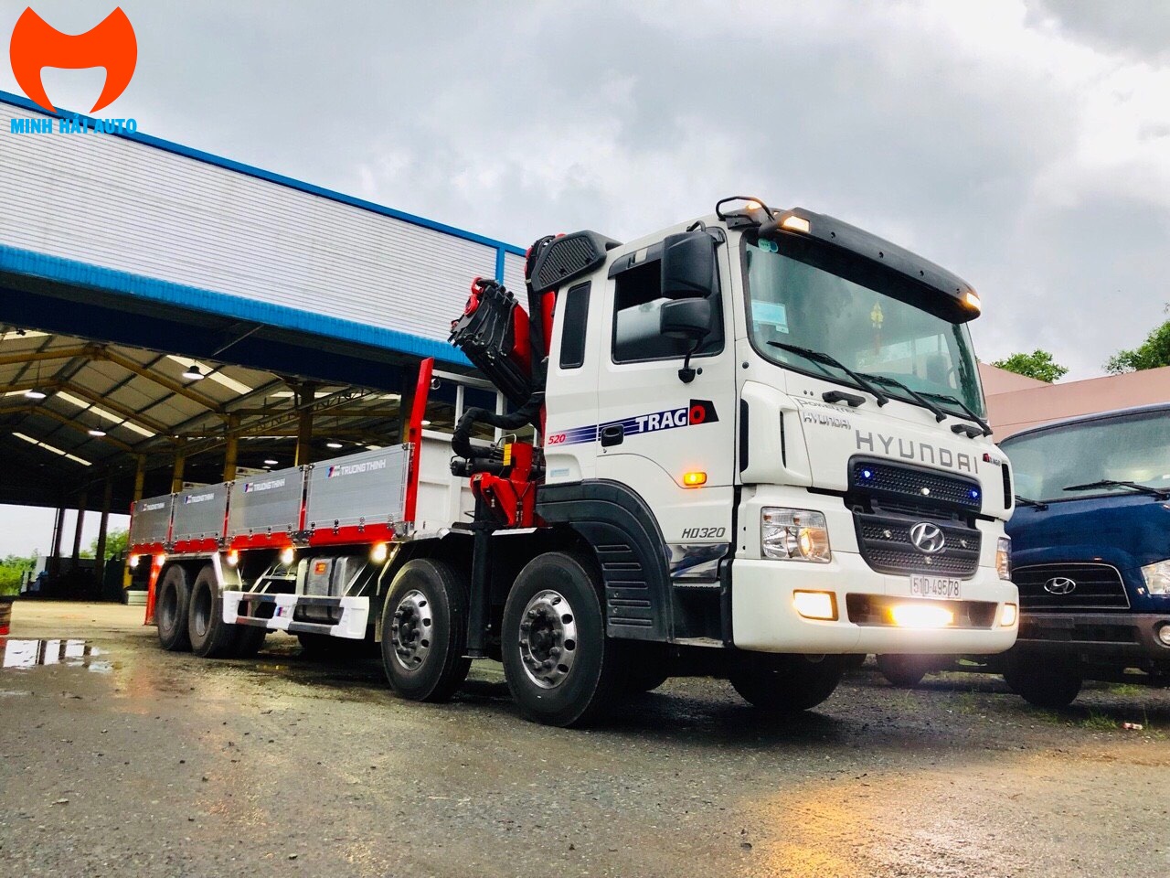 Hyundai HD320 gắn PK 32080C