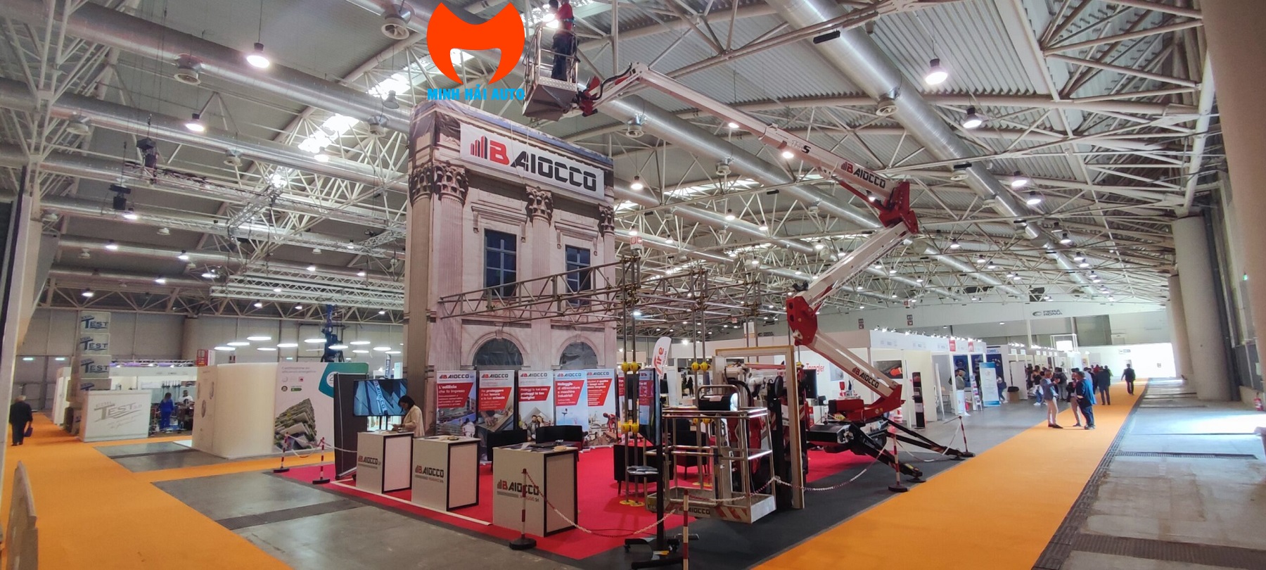 Xe nâng người 18m Socage 18S chân nhện- 4