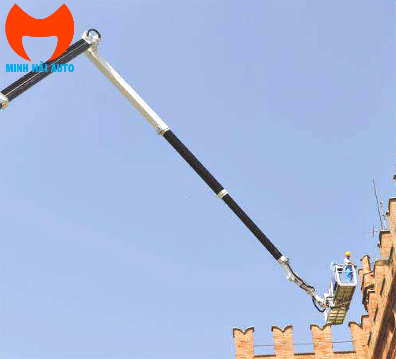 Xe ô tô nâng người 61m Socage 61TJJ ô tô cần ống lồng jib phụ- 04