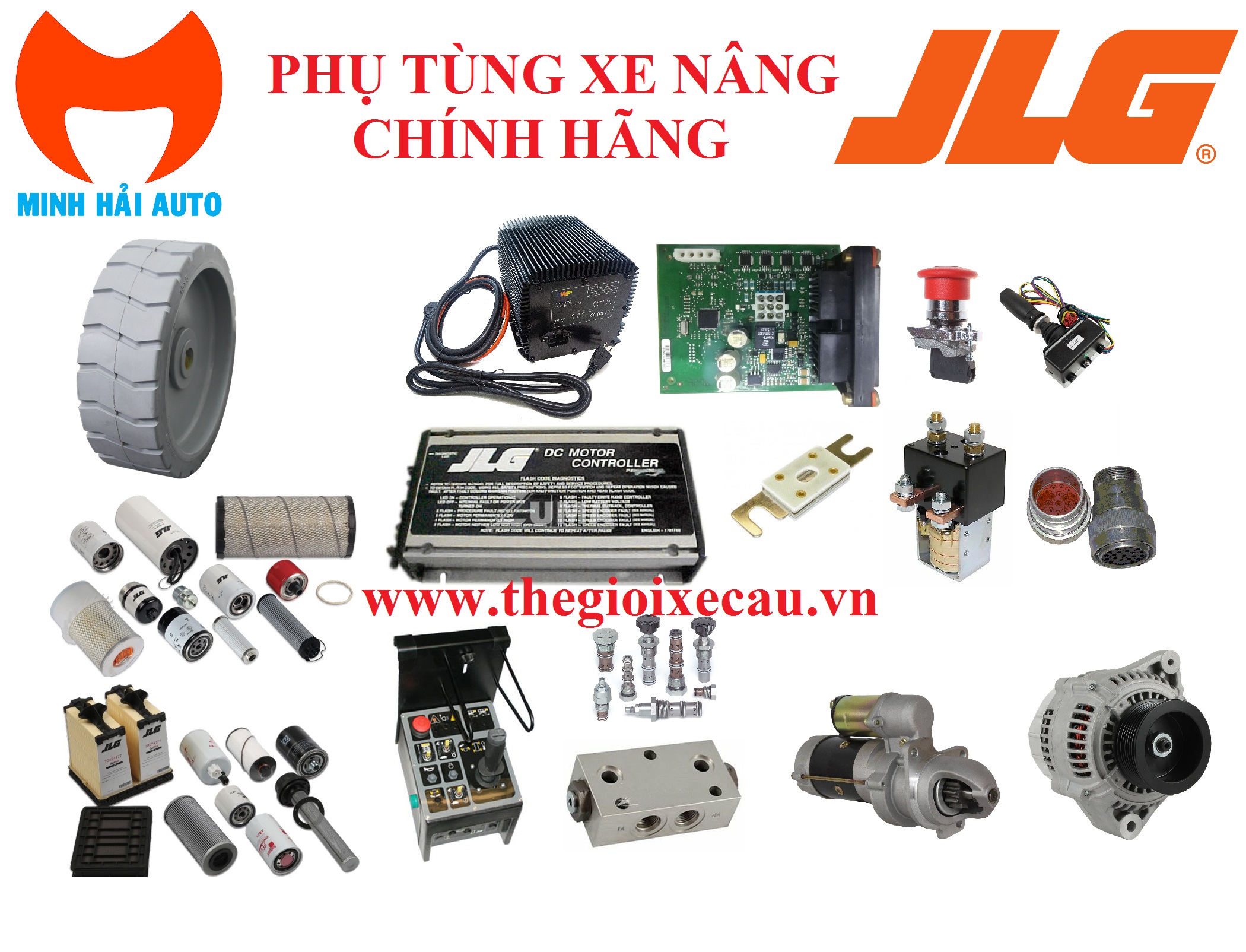 PHÂN PHỐI PHỤ TÙNG JLG CHÍNH HÃNG