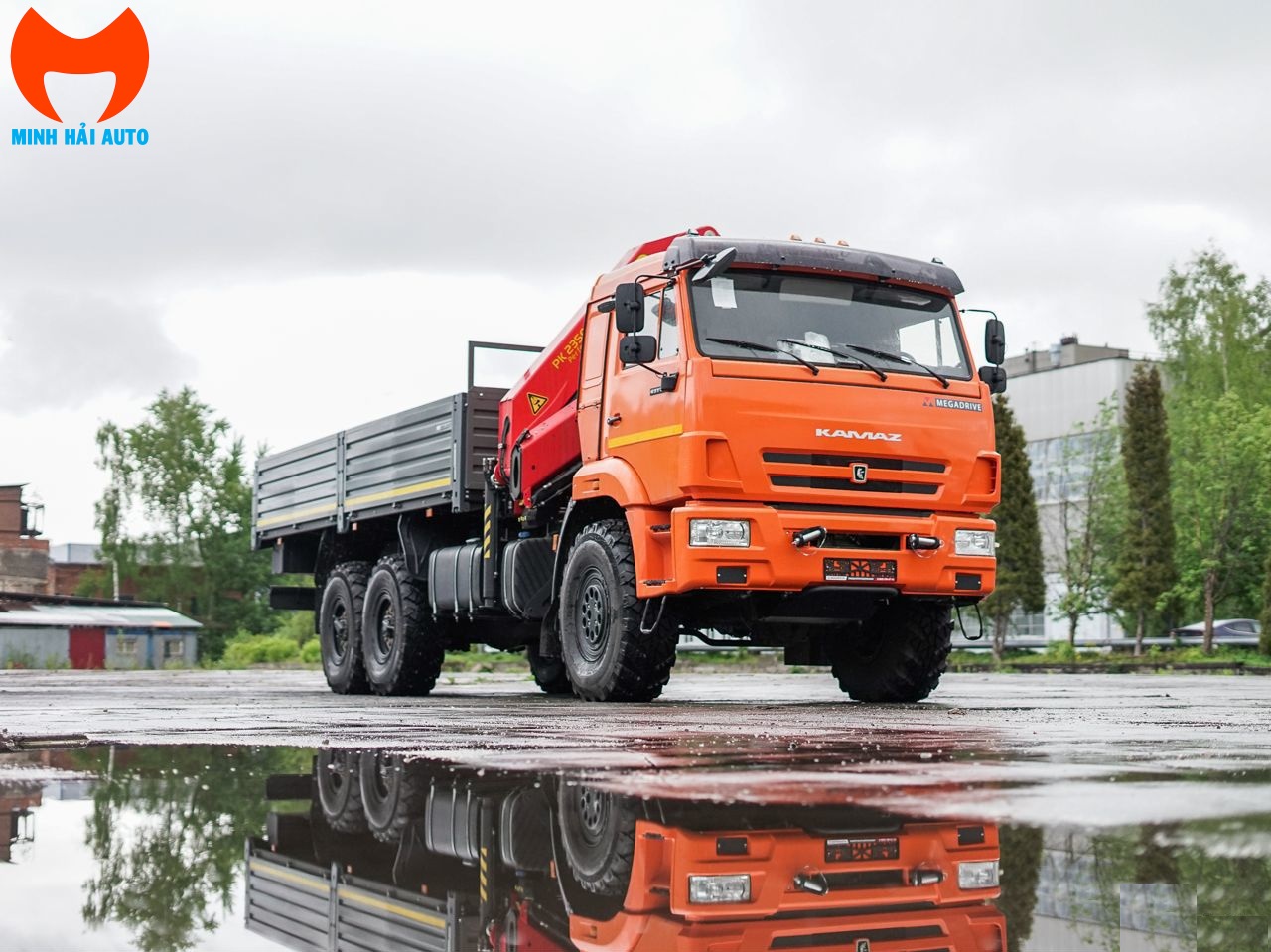 Xe tai Kamaz 3 chan lap Palfinger PK 23500C-2