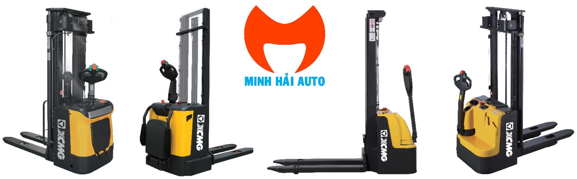 Xe nâng điện xếp pallet XCMG (pallet stacker truck)